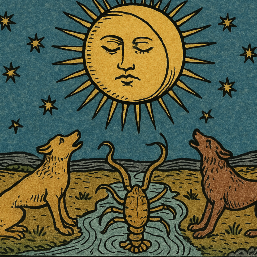 Intuition im Tarot: Der Mond